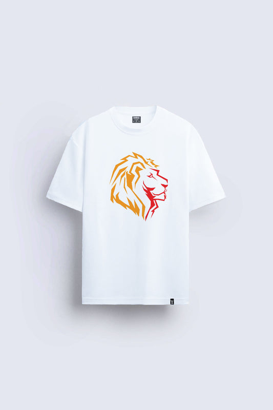 Aslan baskılı regular tişört
