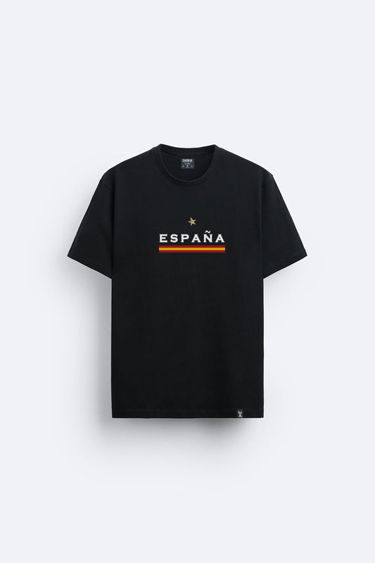 İspanya baskılı regular tişört