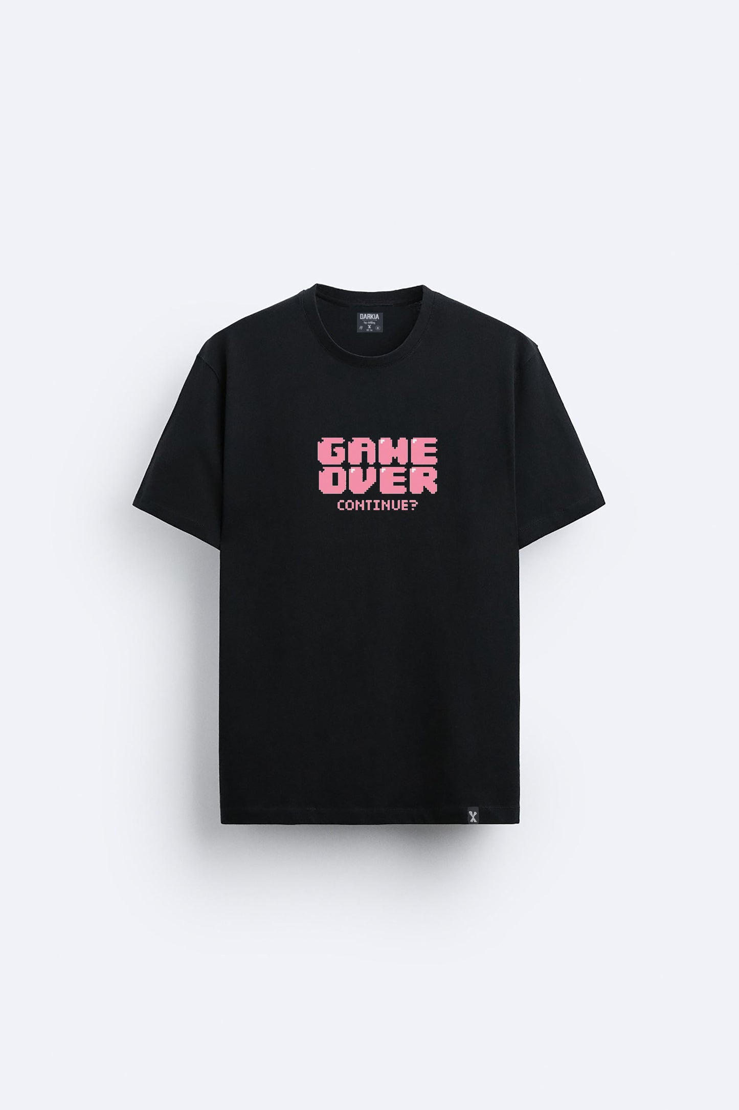 Game over baskılı regular tişört