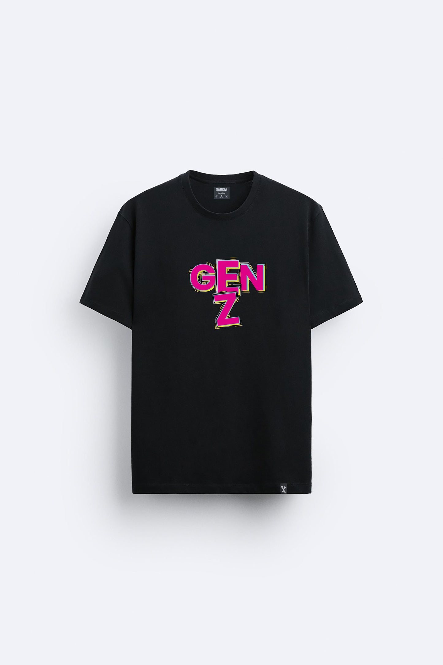 Minimal baskılı regular tişört
