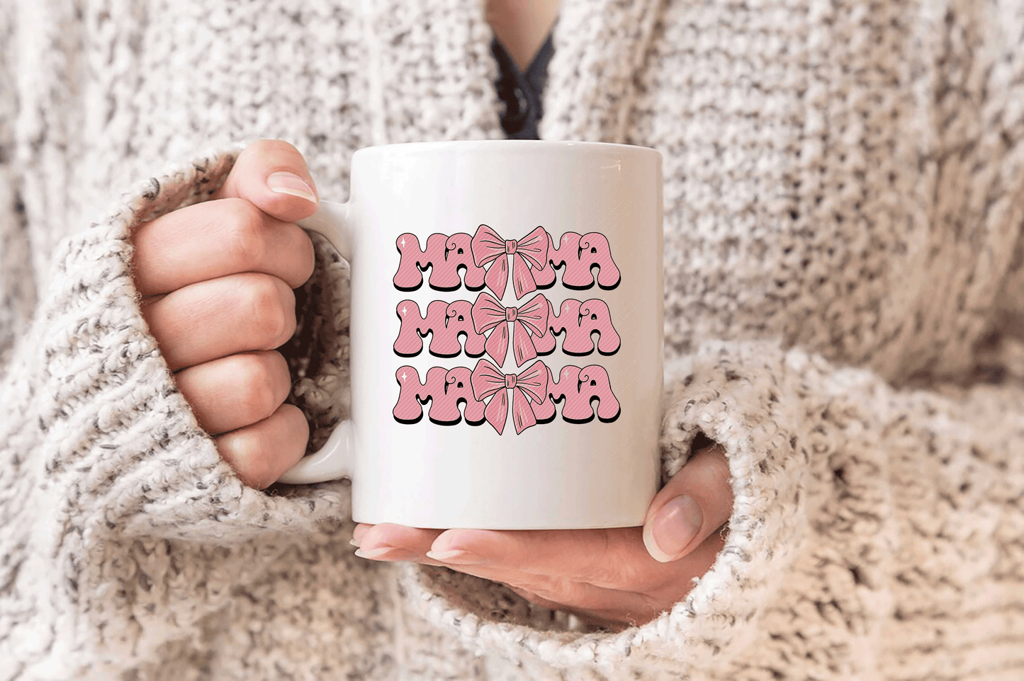 Anneler Günü Hediye MOTHER MOM MAMA baskılı porselen kupa bardak