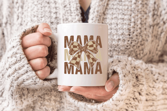 Anneler Günü Hediye MOTHER MOM MAMA baskılı porselen kupa bardak