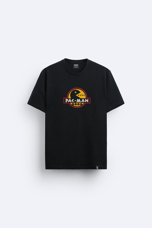 Pacman baskılı regular tişört