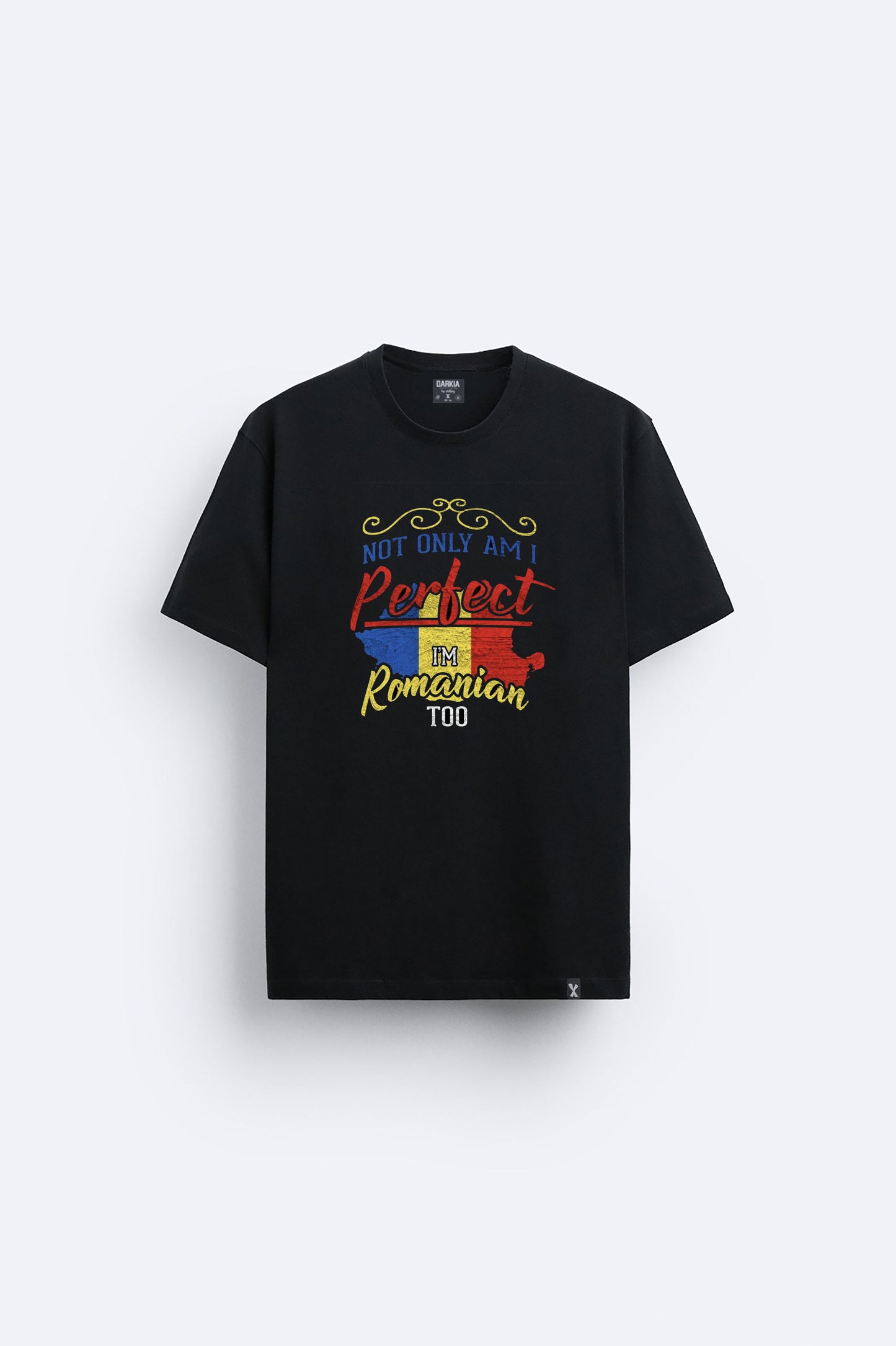 Romanya baskılı regular tişört