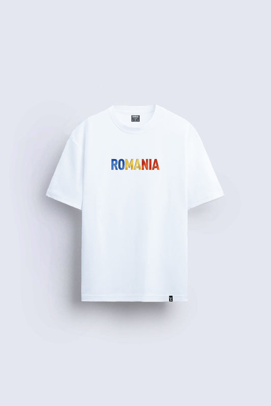 Romanya baskılı regular tişört