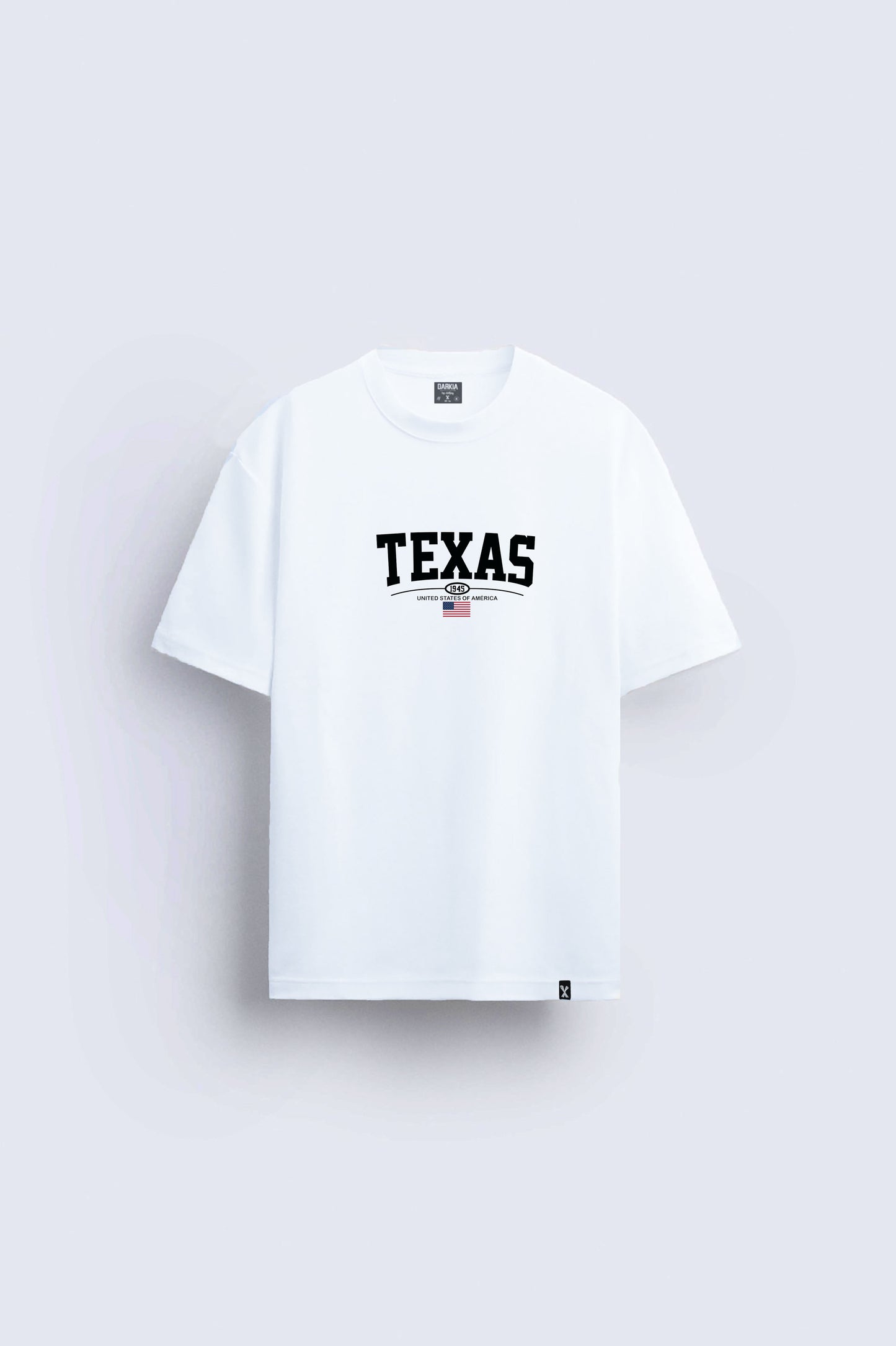 Texas baskılı regular tişört