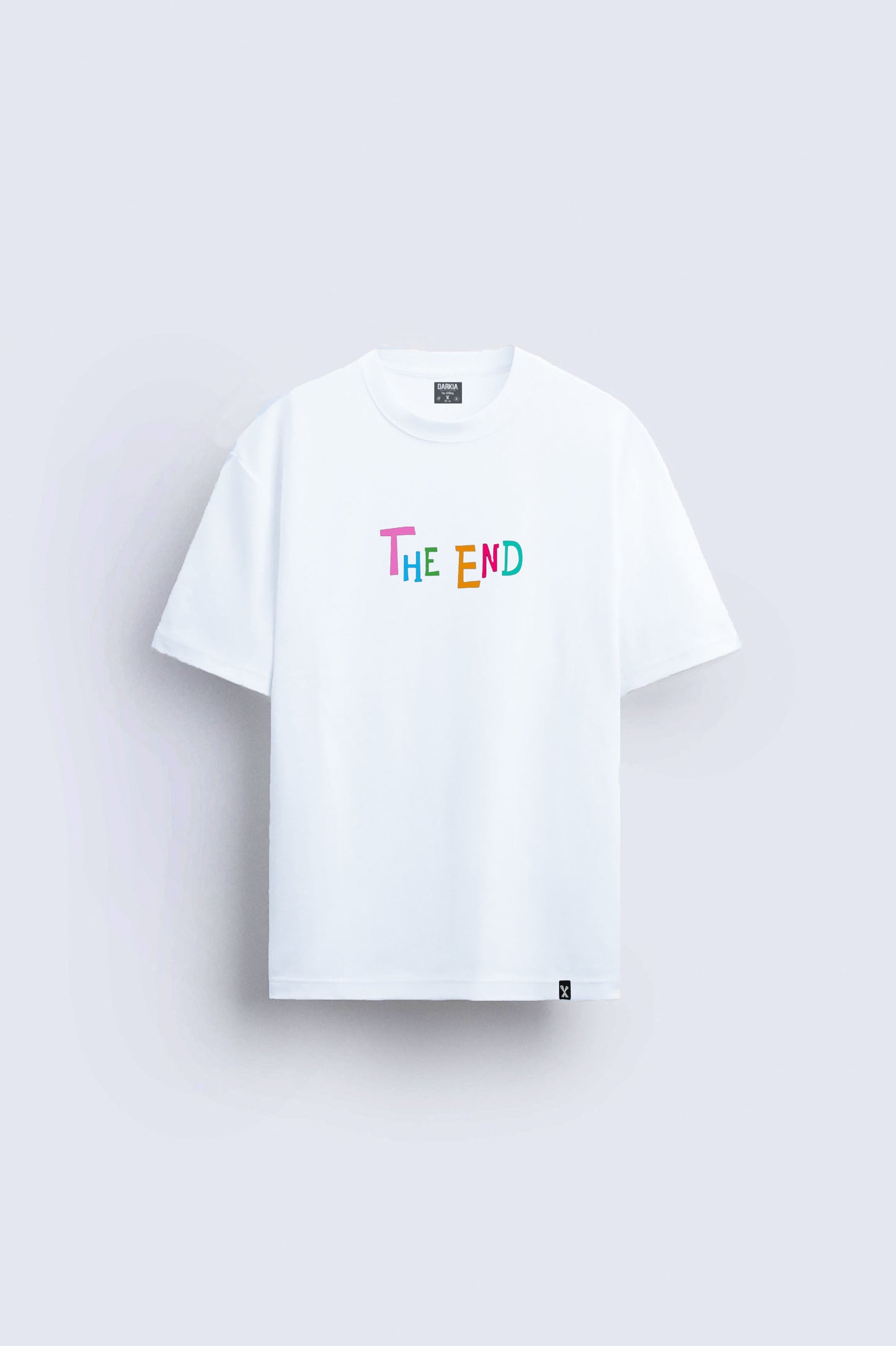 Minimal baskılı regular tişört