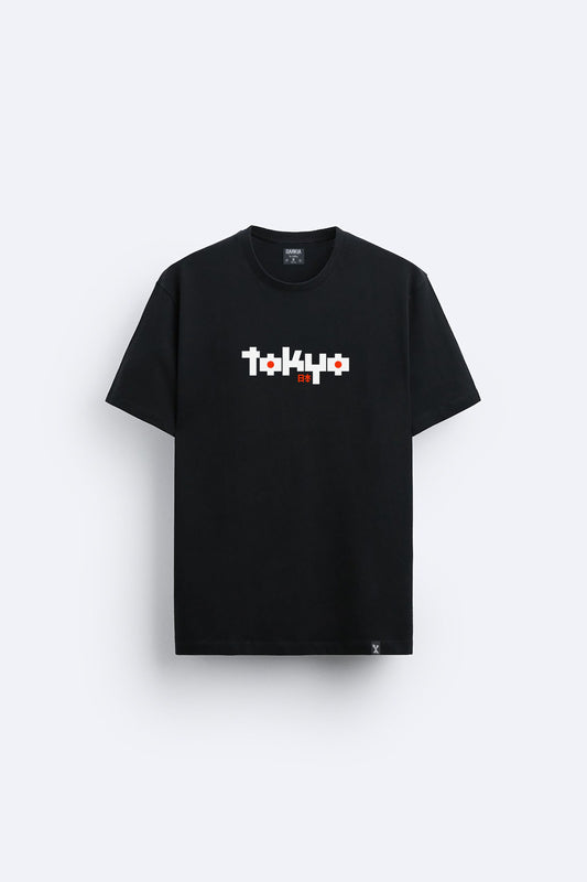 Tokyo baskılı regular tişört