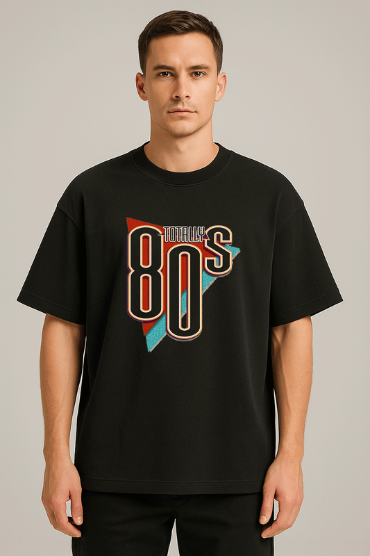 vintage baskılı oversize tişört